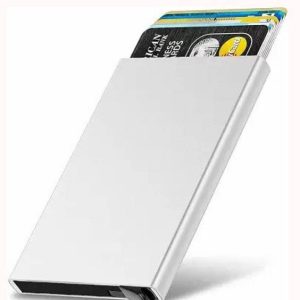 StealODeal Credit Card Holder Pop Up RFID Blocking Security Slim C...