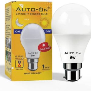 auto-on 9 W Basic Standard B22 LED Bulb