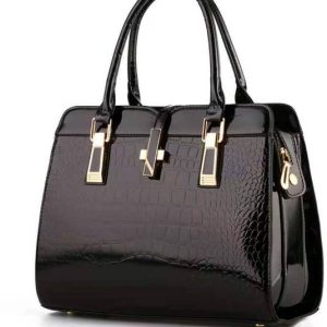 GEOCARTER Women Black Hand-held Bag