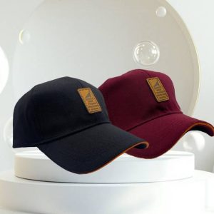 ALAMOS Printed, Self Design, Solid Sports/Regular Cap