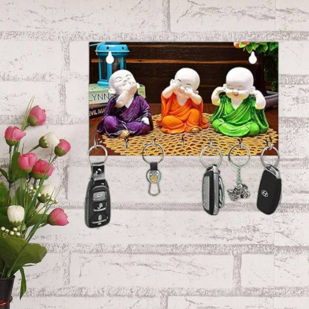 Sohibe Little Buddha Wall Hanging Key Holder for Wall D...