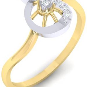 Diamtrendz Jewels R-YG-90 18kt Diamond Yellow Gold ring