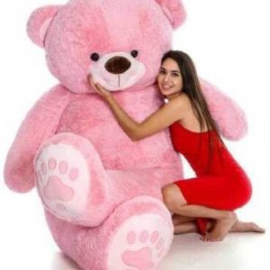 EsKimo KR SOFT TOYS LOVER teddy bear pink colors size 3...