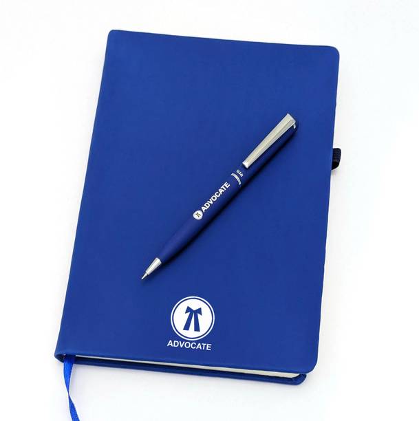 UJJi Advocate Gifts with Blue Metal Pen & A5 Notebook A...
