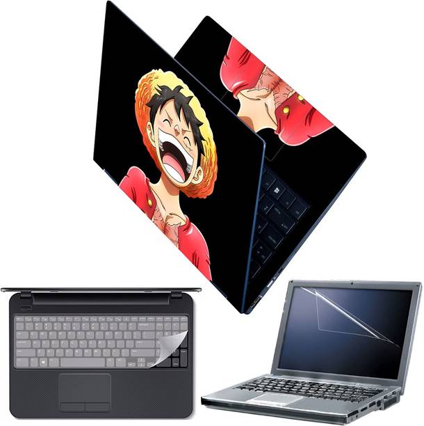 FineArts Full Body Laptop Skin with Screen Guard and Ke...
