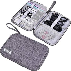 GEEO Multipurpose Electronic Accessories Organizer Pouc...