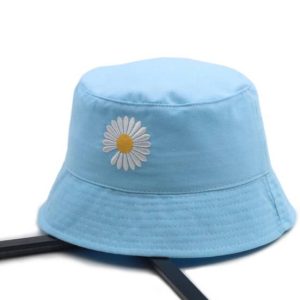 Highever Latest Daisy flower cotton Embroidered foldabl...