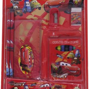 FUNCART Car Crayons stationery set (13 Items/pack) Scho...