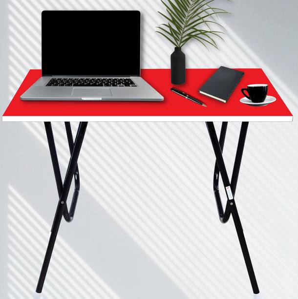 EuroQon Fold Space Saver Foldable Engineered Wood Study...