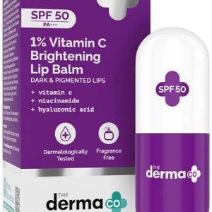The Derma Co 1% Vitamin C Brightening Lip Balm | Protec...