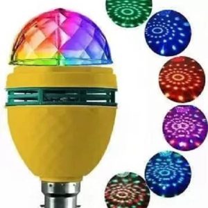heoluix 360 degree rotating multi color disco light Sin...