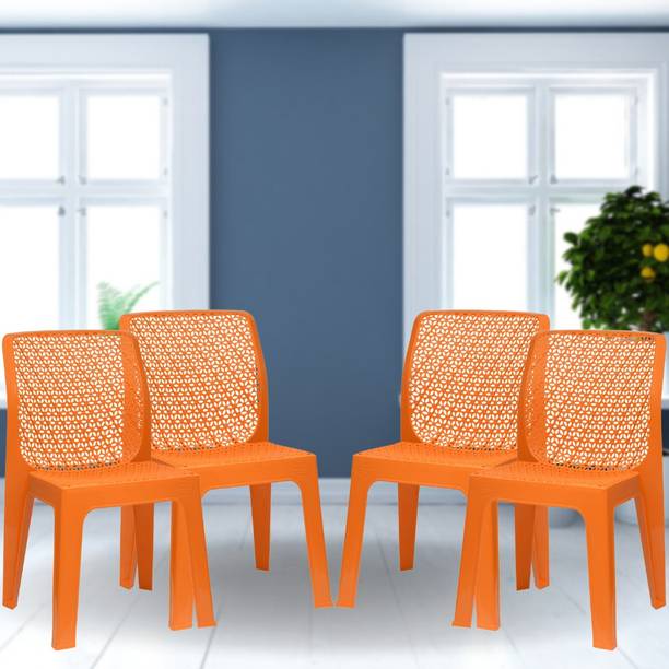 ITALICA Oxy Stackable Plastic Chair Set/Plastic Chair F...