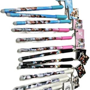 AAHANSHOPPE BTS THEME GEL PEN WITH SMALL LITTLE ATTACHE...