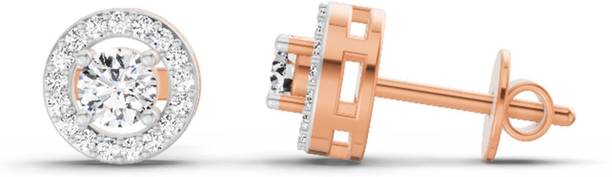Sparkles Lab Grown Diamond Earring Rose Gold 14kt Stud ...