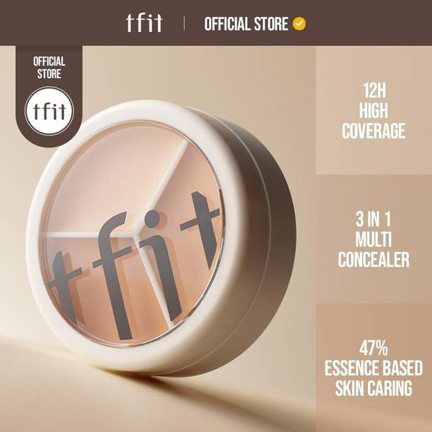 VOUGH T Fit Concealer Cover Up Pro Concealer Palette 3-...