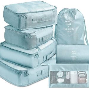 the anuja 7 Pcs Travel Packing Organizers Bag