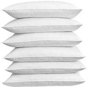 YPOLOIPO LUXURY Microfibre Solid Sleeping Pillow Pack o...