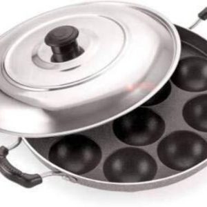 Masox Store Non-Stick 12 Cavity kulipaniyaram pan nonst...
