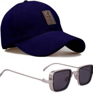 blutech Self Design, Embroidered, Solid Sports/Regular Cap