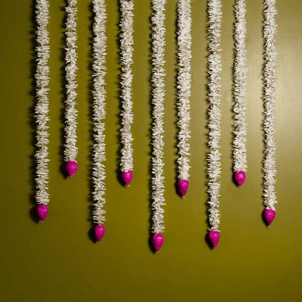 thriftkart Lotus Hanging 7 Pcs Floral Wall Hangings for...