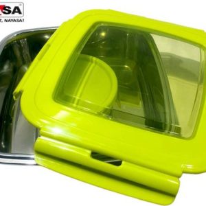 NAYASA Eco Lock Steel| Four Side Clip Lock | BPA Free |...