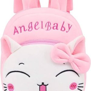HappyChild Angle Baby Toddler School Plush Kids Bag for...