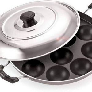 RBGIIT Cooking Utensils Gas Safe Cookware Paniyaram Pan...