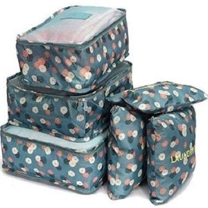 VATTU 6 in 1 Travel Laundry Pouch Cosmetics Makeup Bags...