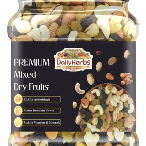DAILYHERBS Mix Dry Fruits [Almonds, Cashews, Walnut, Gr...