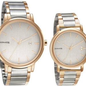 SONATA Sonata Pair Analog Watch - For Couple 90083NL01J, NT71...
