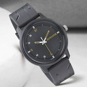 SONATA Volt Analog Watch - For Men NP8164NL04, NT77085PP03W