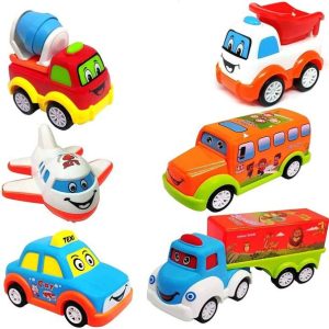 weegly Unbreakable Pull Back Vehicles| Push and Go Craw...