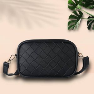 Pramadda Pure Luxury Black Girls Sling Bag Small Sling Bags for Women, Shoul...
