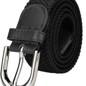 USL Girls Black Synthetic Belt