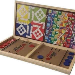 Dev Herbals 3 in 1 String Hockey Table Board with Ludo ...