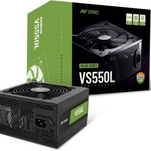 Ant Esports VS500L PSU 550 Watts Computer PSU with 4 SA...
