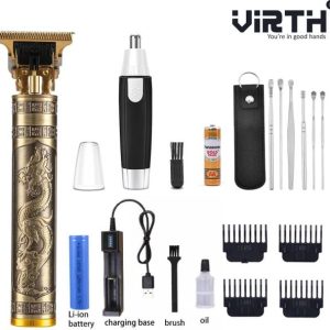 Virth Ear Cleaning Kit With Men's Nose Hair Shaver Trim...