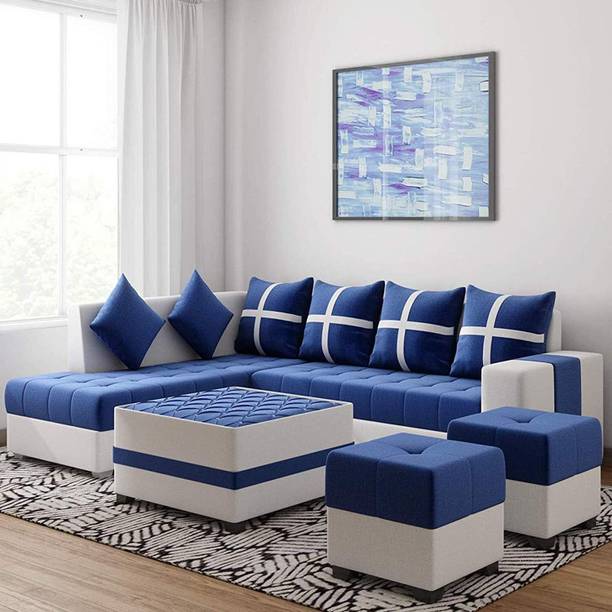 LIVEWELL Premium Quality LHS with 1 Center Table and 2 ...