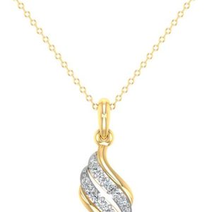 avsar Avsar BIS Hallmark AVP1163YB 14kt Cubic Zirconia ...