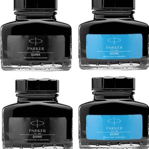PARKER Quink Blue & Black Ink Bottle Ink Bottle