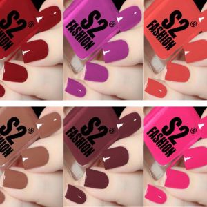 s2fashion New Nail Paint Long Lasting HD Shine Pastel C...