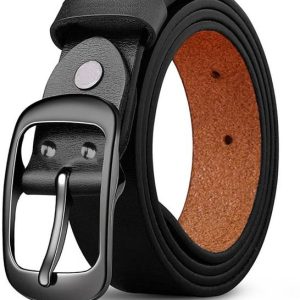 HENEDA Men Formal, Casual, Party Black Artificial Leather Belt