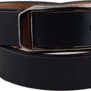 Shree Fashion Men Formal Black Genuine Leather Belt