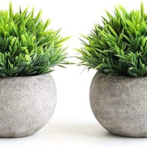 Dekorly Fake Plants for Bathroom Home Office Decor, Fau...