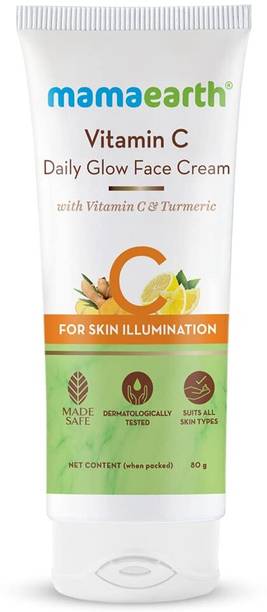 Mamaearth Daily Glow Face Cream for Bright Skin With Vi...