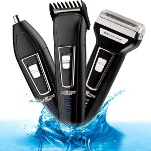 Pick Ur Needs Professional Shaver, 3 in 1 Beard, Nose a...