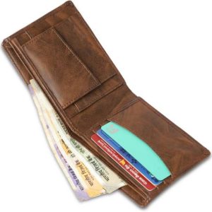 HouseOfCommon Boys Casual Tan Artificial Leather Wallet