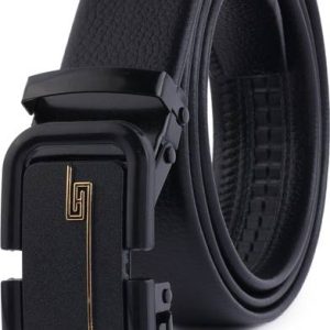 ZEVORA Men Casual, Formal, Party Black Artificial Leather Belt