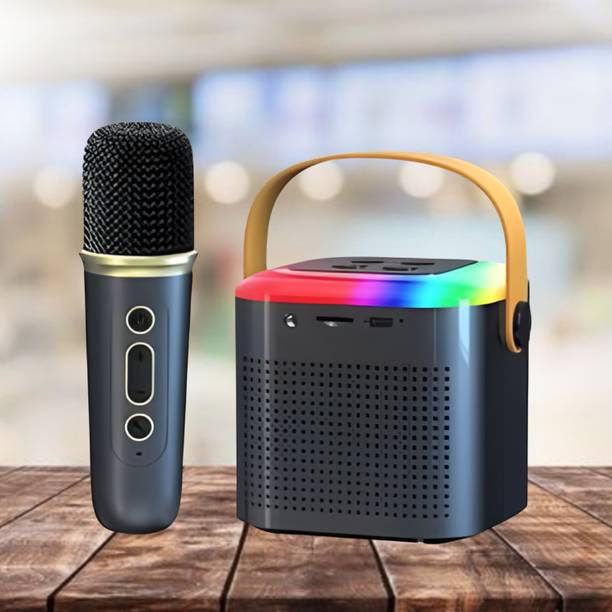 GUGGU Bluetooth Speaker Support FM/AUX/USB With Karaoke...