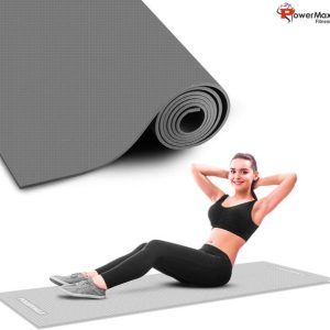 Powermax Fitness YE6-1.2-GY Thick Premium Exercise Grey...